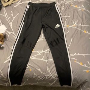 Black Adidas joggers